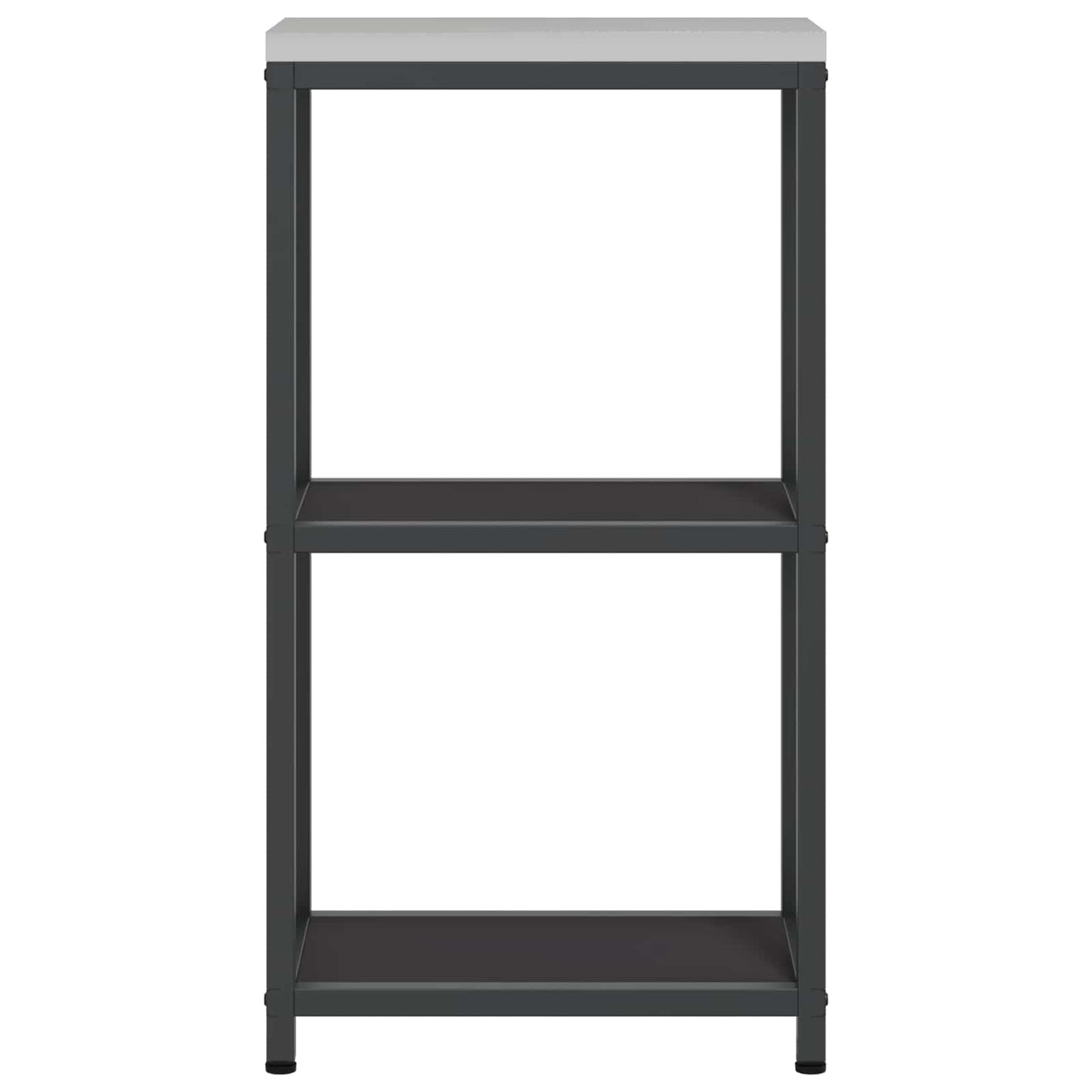 Kitchen Storage HATTEM Black 30 x 50 x 92 cm Steel