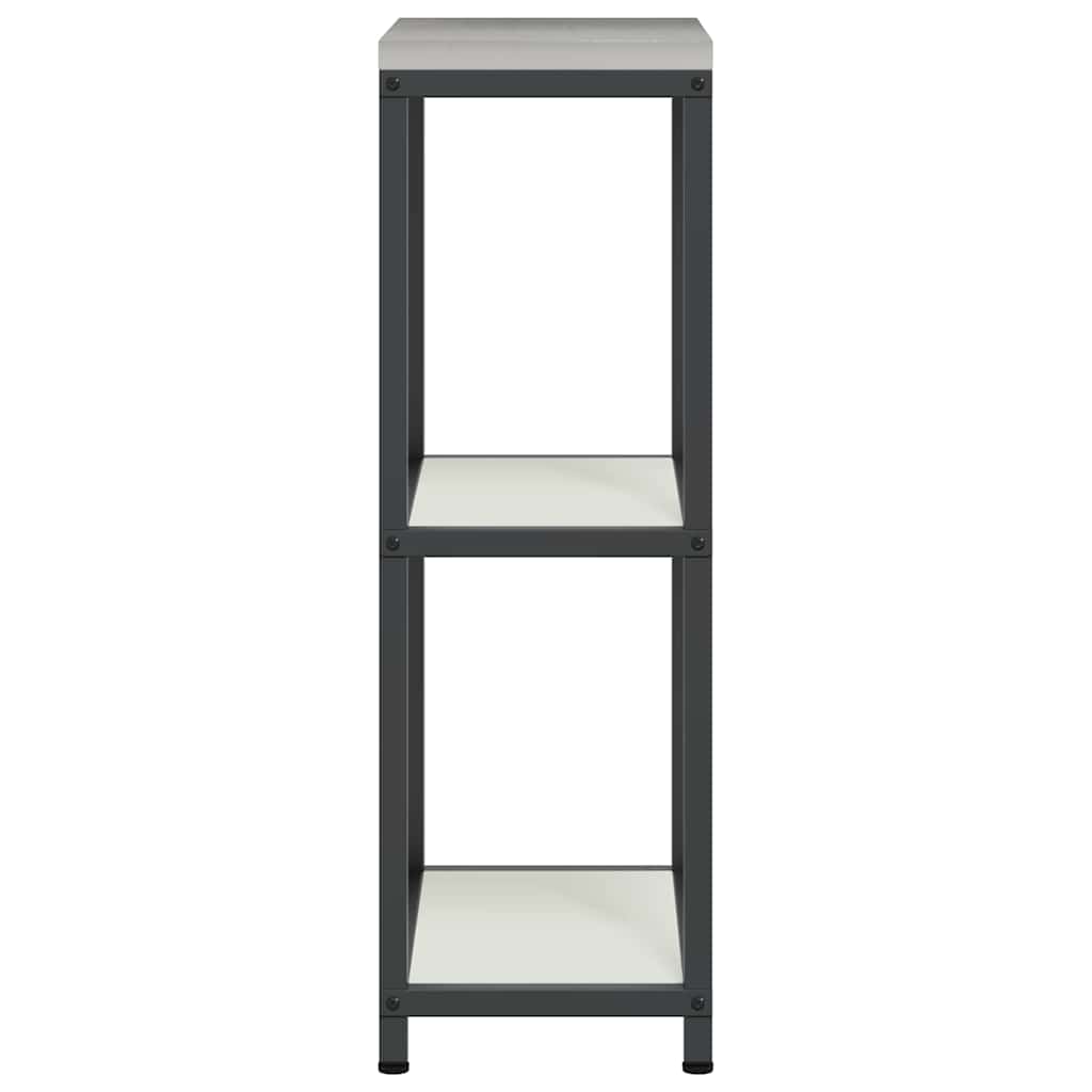 Kitchen Storage HATTEM White 30 x 50 x 92 cm Steel