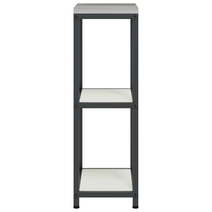 Kitchen Storage HATTEM White 30 x 50 x 92 cm Steel