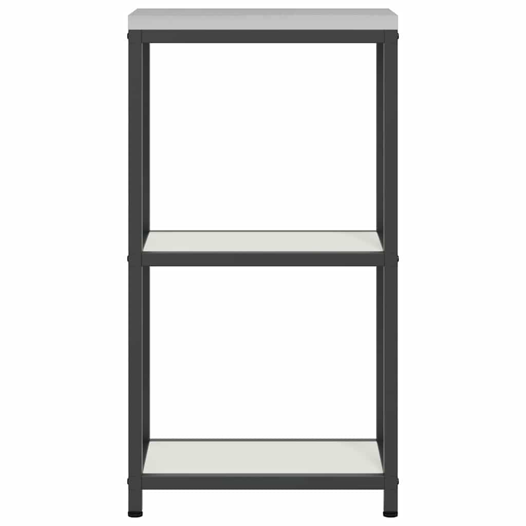 Kitchen Storage HATTEM White 30 x 50 x 92 cm Steel