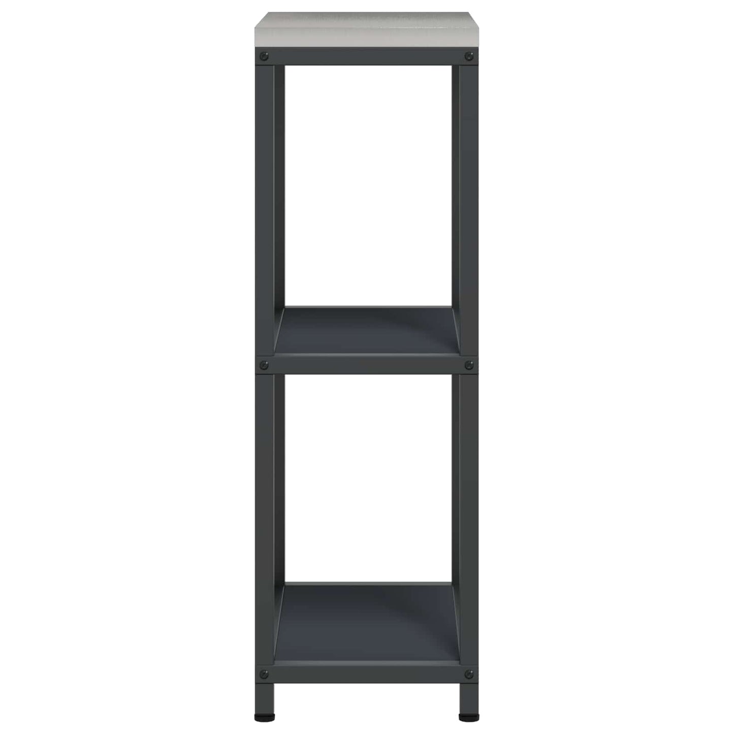 Kitchen Storage HATTEM Anthracite 30 x 50 x 92 cm Steel
