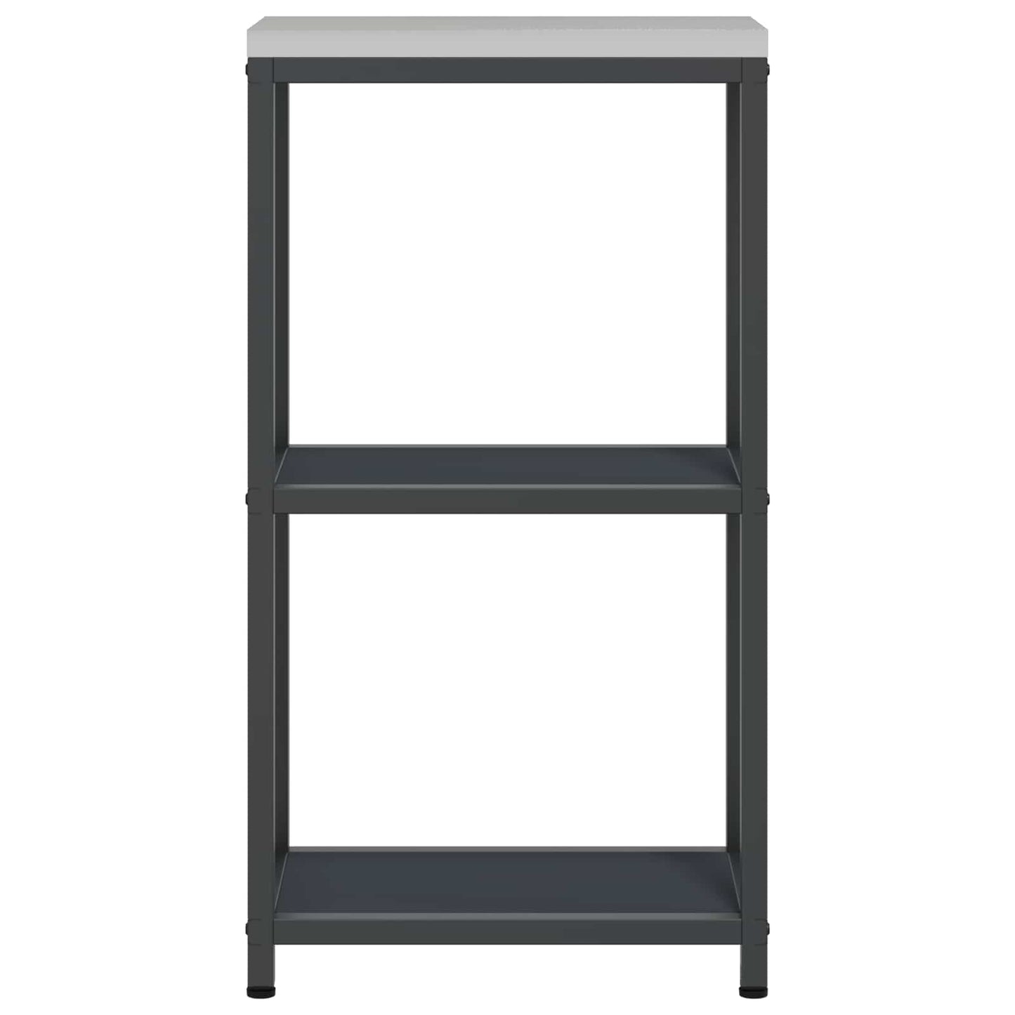 Kitchen Storage HATTEM Anthracite 30 x 50 x 92 cm Steel