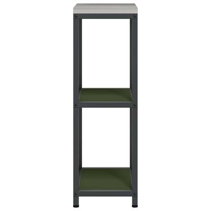 Kitchen Storage HATTEM Olive Green 30 x 50 x 92 cm Steel