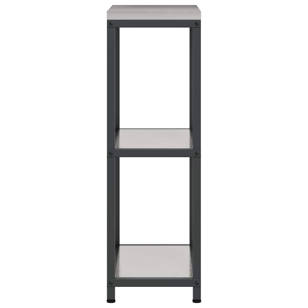 Kitchen Storage HATTEM Silver 30 x 50 x 92 cm Steel