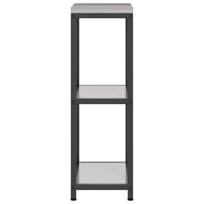 Kitchen Storage HATTEM Silver 30 x 50 x 92 cm Steel