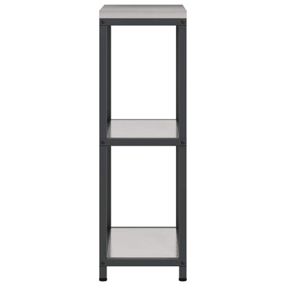 Kitchen Storage HATTEM Silver 30 x 50 x 92 cm Steel