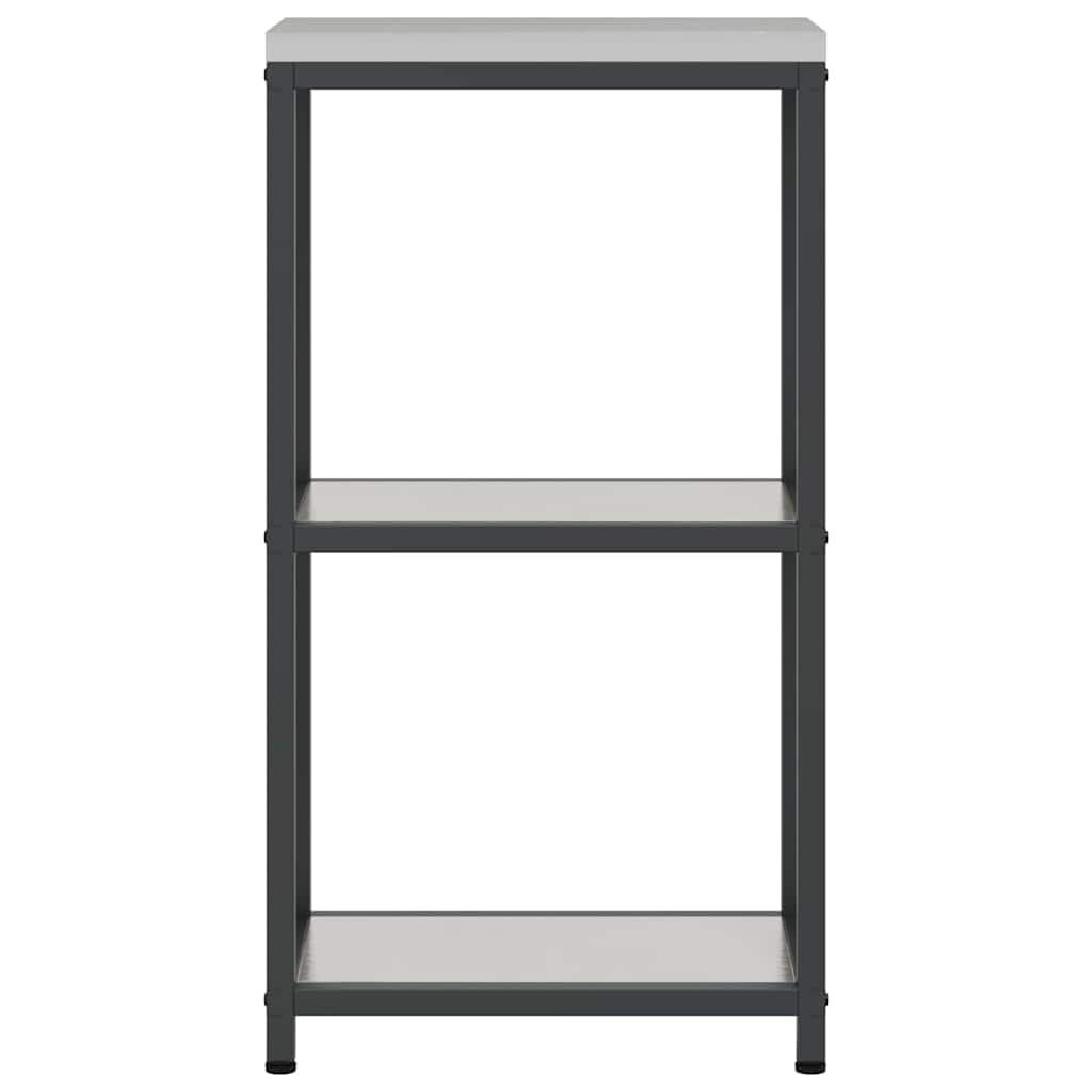 Kitchen Storage HATTEM Silver 30 x 50 x 92 cm Steel