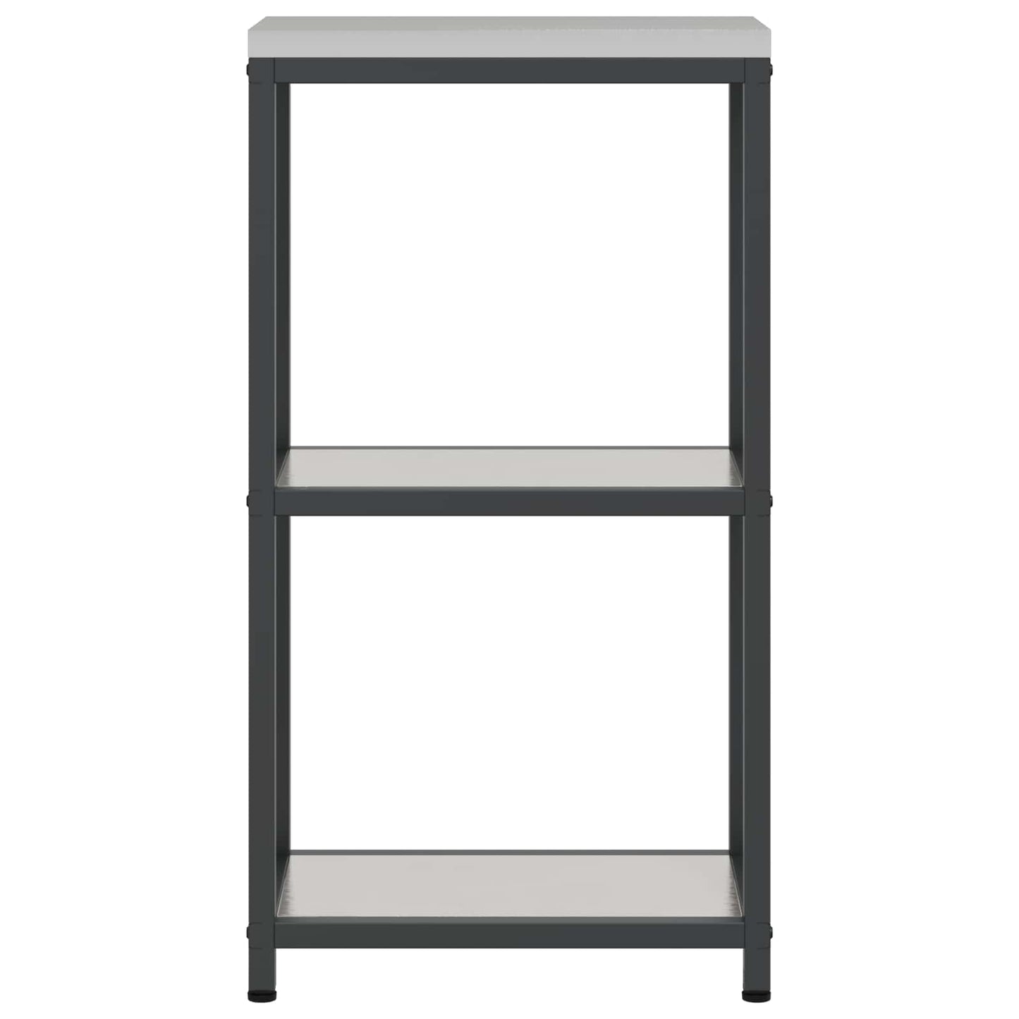 Kitchen Storage HATTEM Silver 30 x 50 x 92 cm Steel