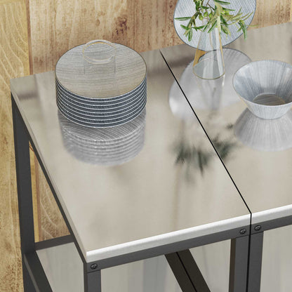 Kitchen Storage HATTEM Silver 30 x 50 x 92 cm Steel