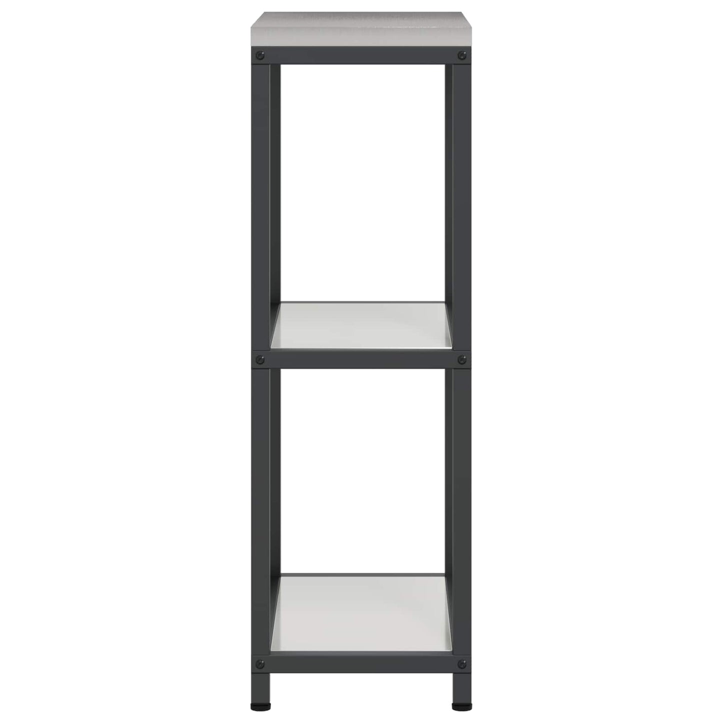 Kitchen Storage HATTEM Silver 30 x 50 x 92 cm Steel