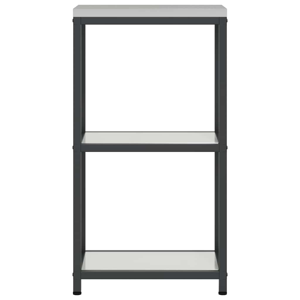 Kitchen Storage HATTEM Silver 30 x 50 x 92 cm Steel