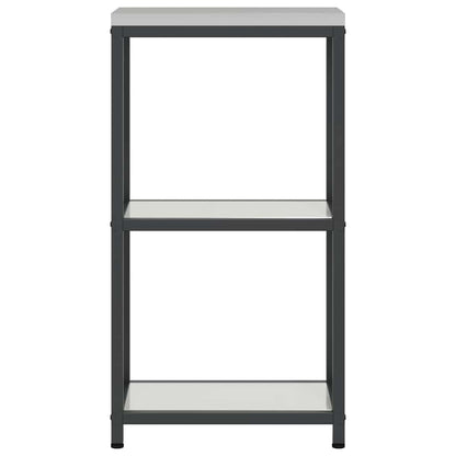 Kitchen Storage HATTEM Silver 30 x 50 x 92 cm Steel