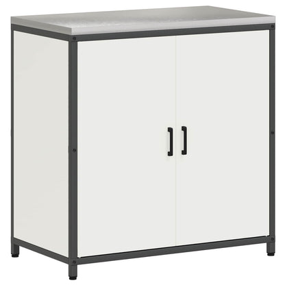 Kitchen Storage HATTEM White 90 x 50 x 92 cm Steel