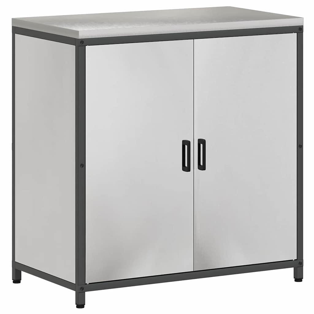 Kitchen Storage HATTEM Silver 90 x 50 x 92 cm Steel