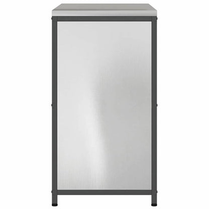 Kitchen Storage HATTEM Silver 90 x 50 x 92 cm Steel