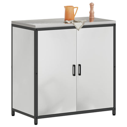 Kitchen Storage HATTEM Silver 90 x 50 x 92 cm Steel