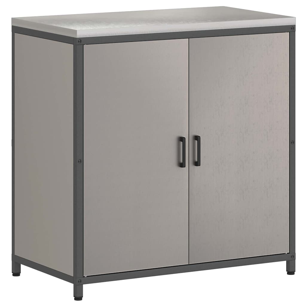 Kitchen Storage HATTEM Rusty 90 x 50 x 92 cm Steel