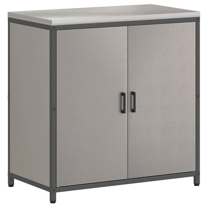 Kitchen Storage HATTEM Rusty 90 x 50 x 92 cm Steel