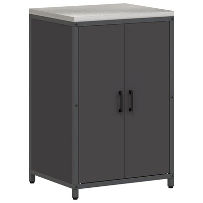 Kitchen Storage HATTEM Black 60 x 50 x 92 cm Steel