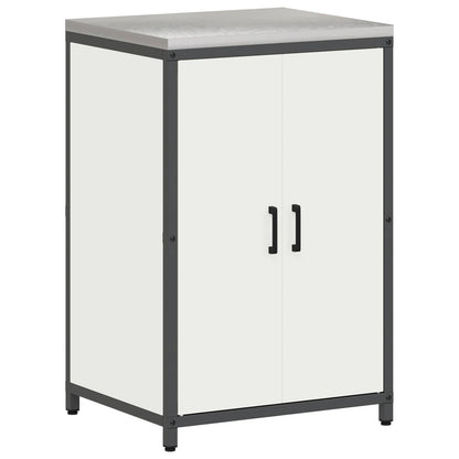 Kitchen Storage HATTEM White 60 x 50 x 92 cm Steel