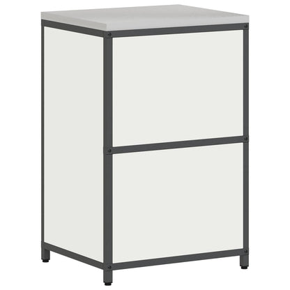 Kitchen Storage HATTEM White 60 x 50 x 92 cm Steel