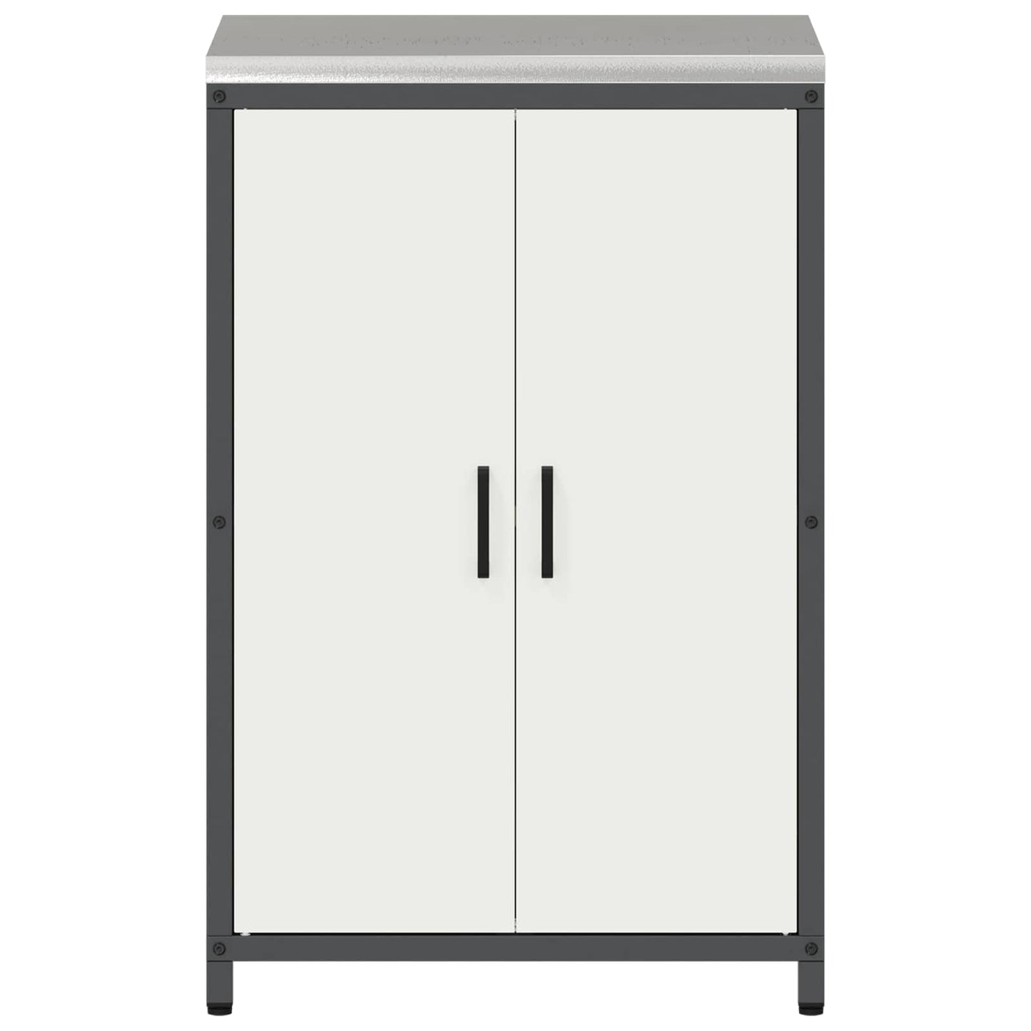 Kitchen Storage HATTEM White 60 x 50 x 92 cm Steel