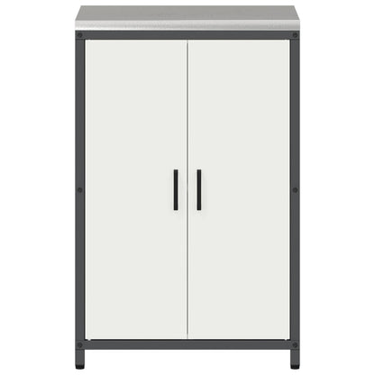 Kitchen Storage HATTEM White 60 x 50 x 92 cm Steel