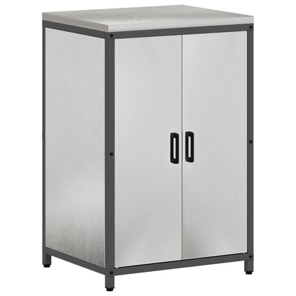 Kitchen Storage HATTEM Silver 60 x 50 x 92 cm Steel