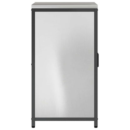 Kitchen Storage HATTEM Silver 60 x 50 x 92 cm Steel