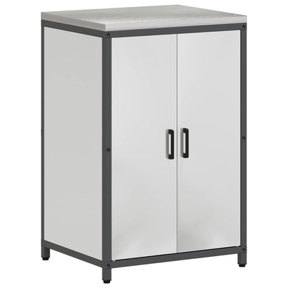 Kitchen Storage HATTEM Silver 60 x 50 x 92 cm Steel