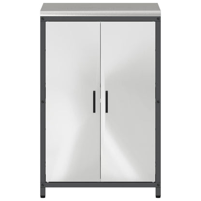 Kitchen Storage HATTEM Silver 60 x 50 x 92 cm Steel