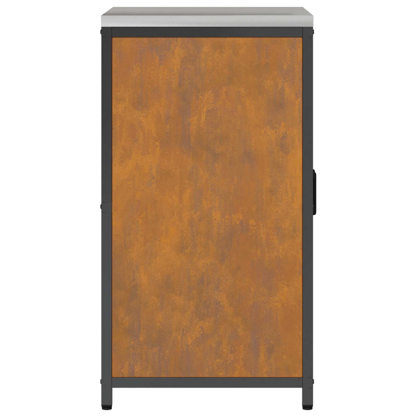 Kitchen Storage HATTEM Rusty 60 x 50 x 92 cm Steel