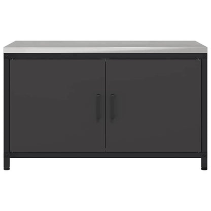 Kitchen Storage HATTEM Black 90 x 50 x 53 cm Steel