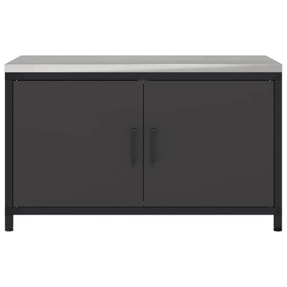 Kitchen Storage HATTEM Black 90 x 50 x 53 cm Steel