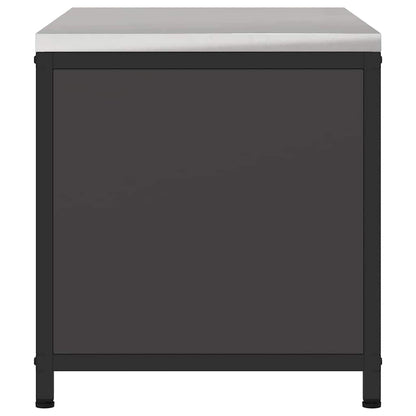 Kitchen Storage HATTEM Black 90 x 50 x 53 cm Steel