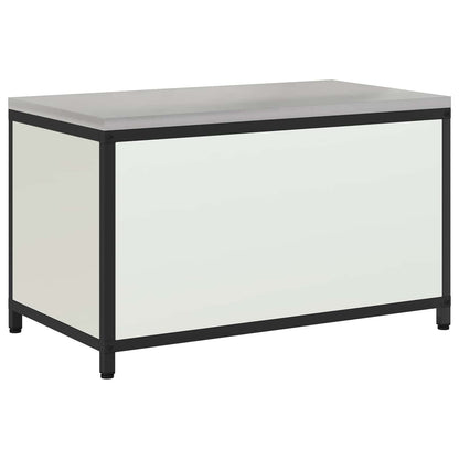 Kitchen Storage HATTEM White 90 x 50 x 53 cm Steel