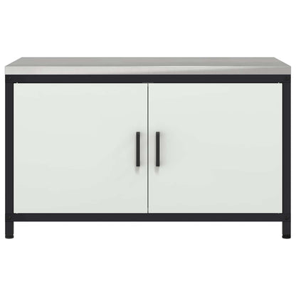 Kitchen Storage HATTEM White 90 x 50 x 53 cm Steel