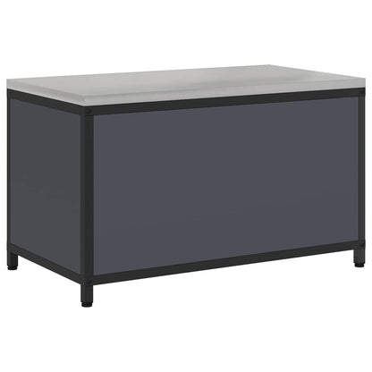 Kitchen Storage HATTEM Anthracite 90 x 50 x 53 cm Steel