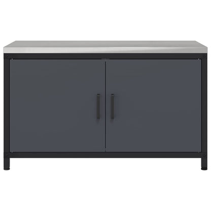Kitchen Storage HATTEM Anthracite 90 x 50 x 53 cm Steel
