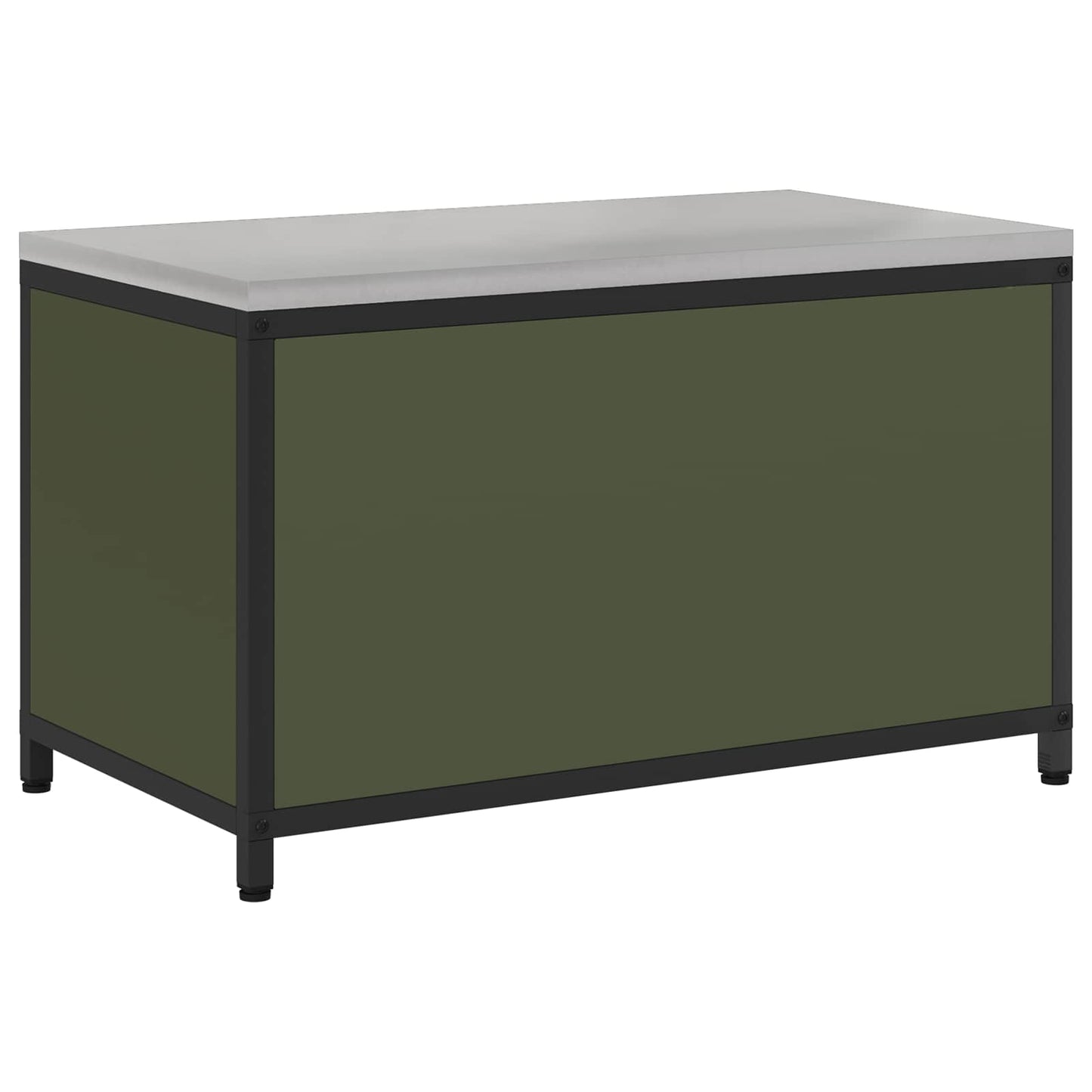 Kitchen Storage HATTEM Olive Green 90 x 50 x 53 cm Steel