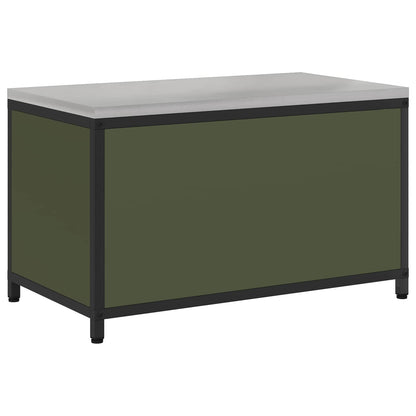 Kitchen Storage HATTEM Olive Green 90 x 50 x 53 cm Steel