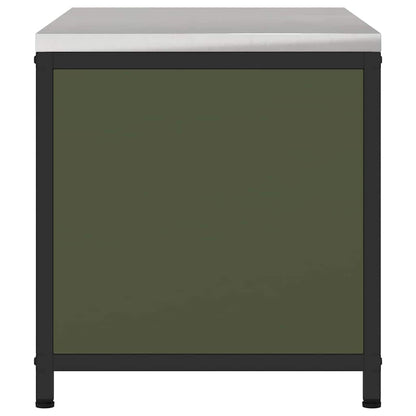 Kitchen Storage HATTEM Olive Green 90 x 50 x 53 cm Steel