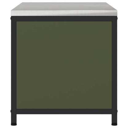Kitchen Storage HATTEM Olive Green 90 x 50 x 53 cm Steel