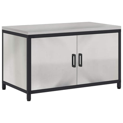 Kitchen Storage HATTEM Silver 90 x 50 x 53 cm Steel