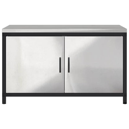 Kitchen Storage HATTEM Silver 90 x 50 x 53 cm Steel
