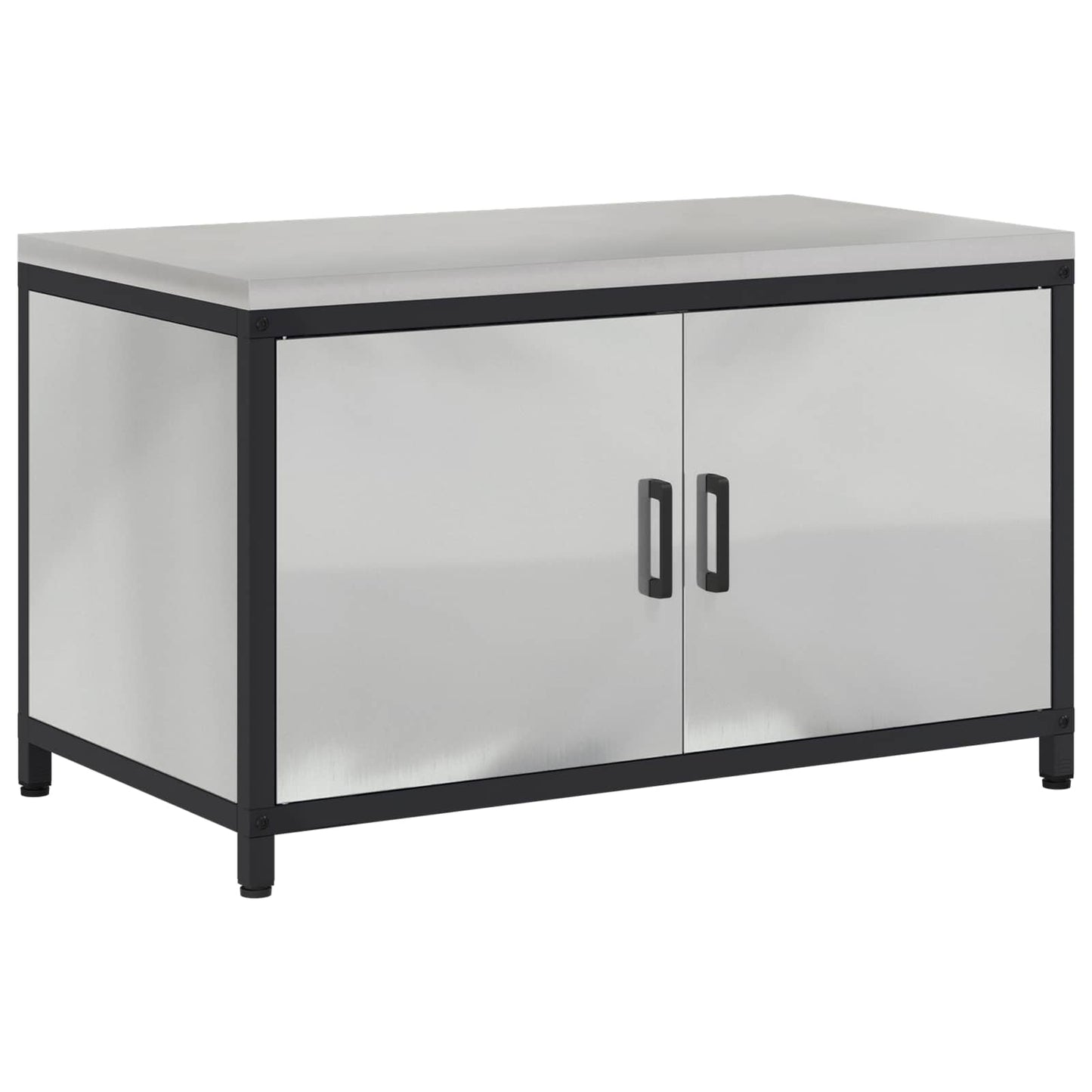Kitchen Storage HATTEM Silver 90 x 50 x 53 cm Steel