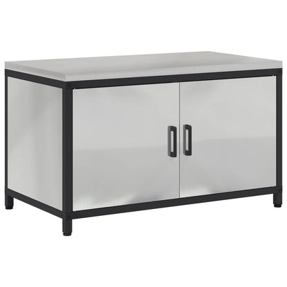 Kitchen Storage HATTEM Silver 90 x 50 x 53 cm Steel
