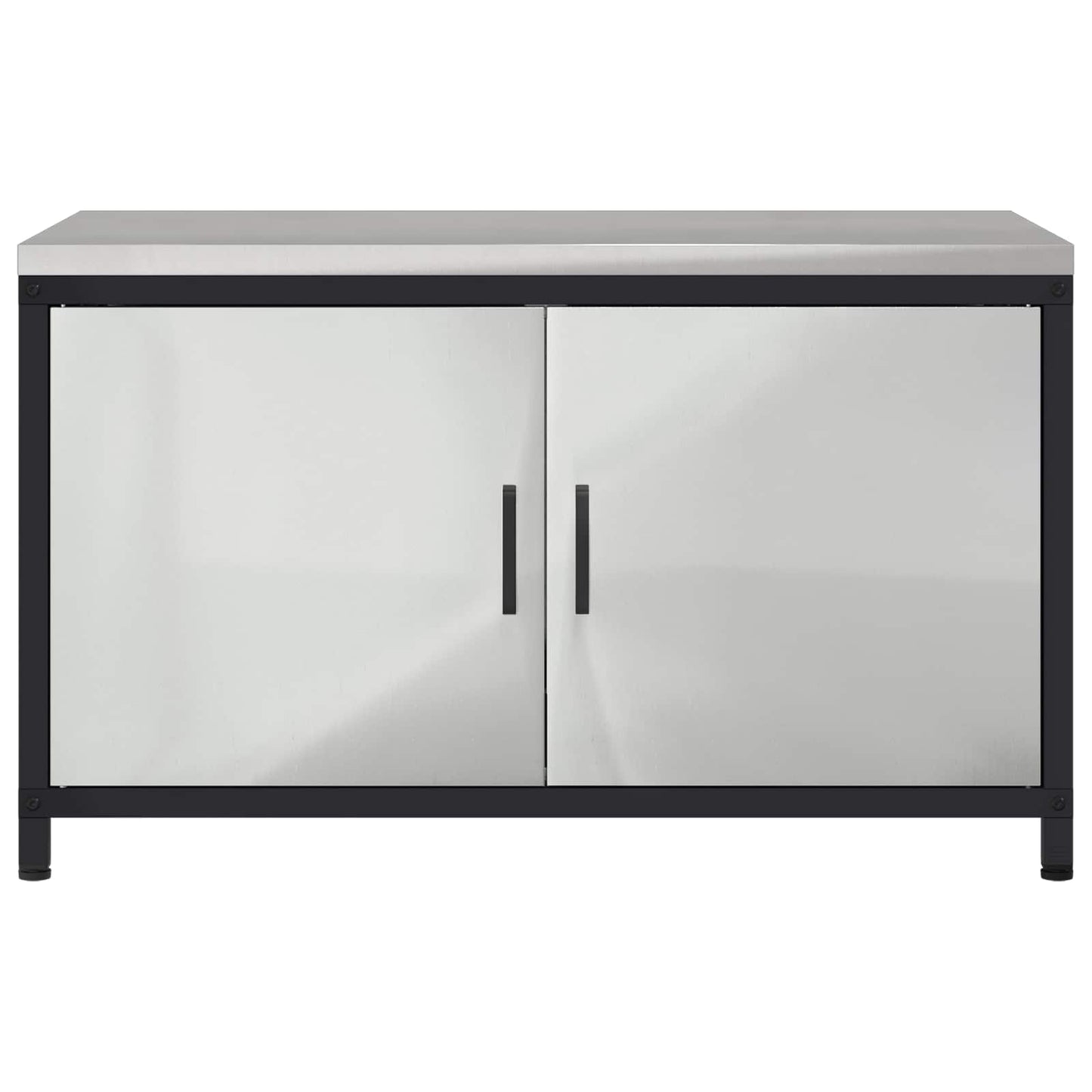 Kitchen Storage HATTEM Silver 90 x 50 x 53 cm Steel