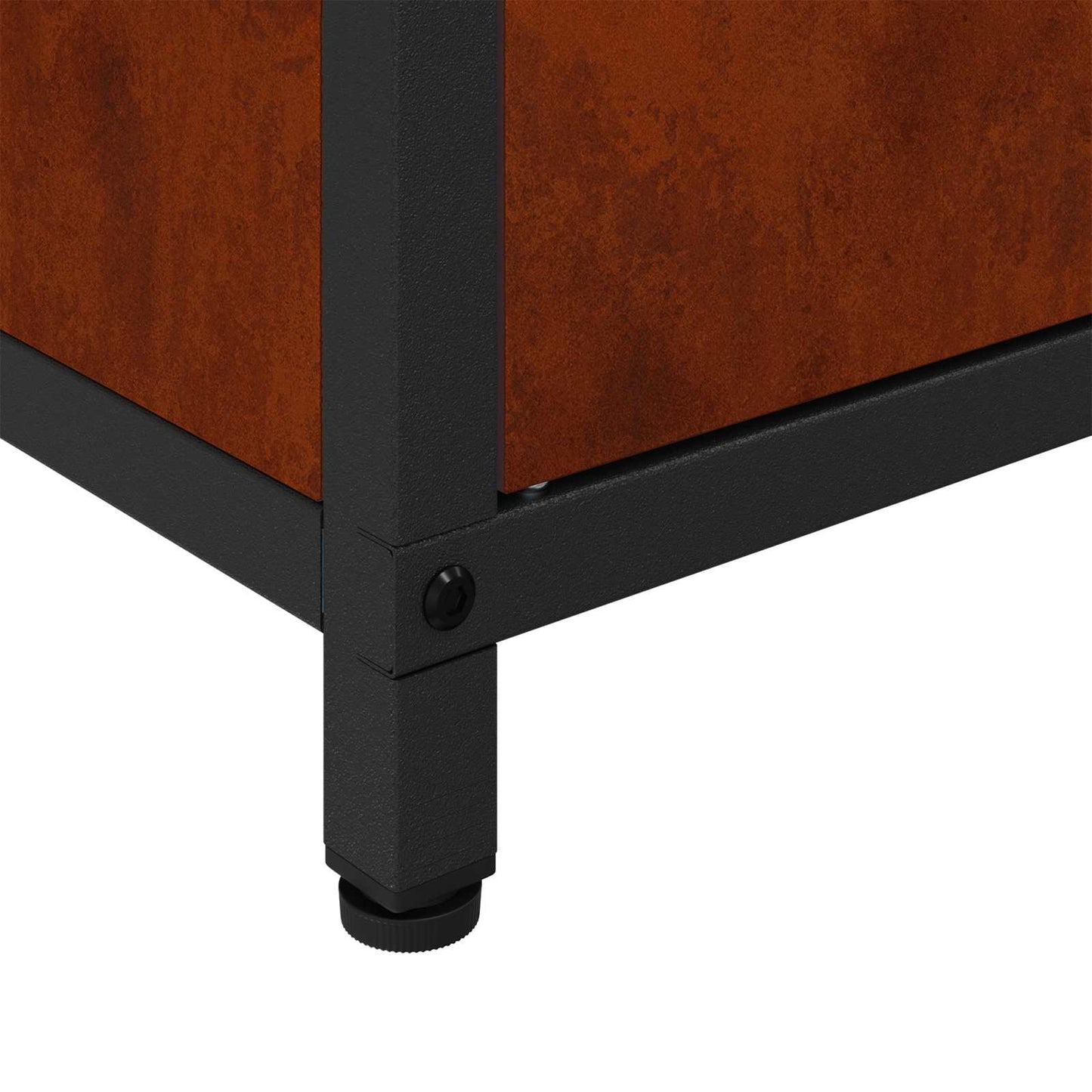 Kitchen Storage HATTEM Rusty 90 x 50 x 53 cm Steel