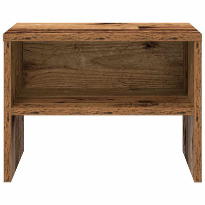 Bedside Cabinet 2 pcs Old wood 40 x 40 x 30 cm Engineered wood